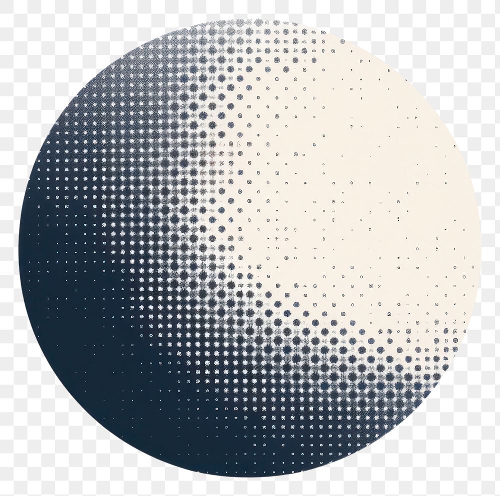 PNG Abstract halftone gradient circle