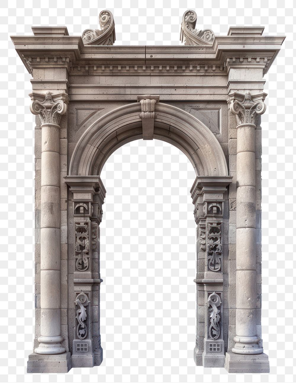 Historic stone archway architecture | Free PNG - rawpixel