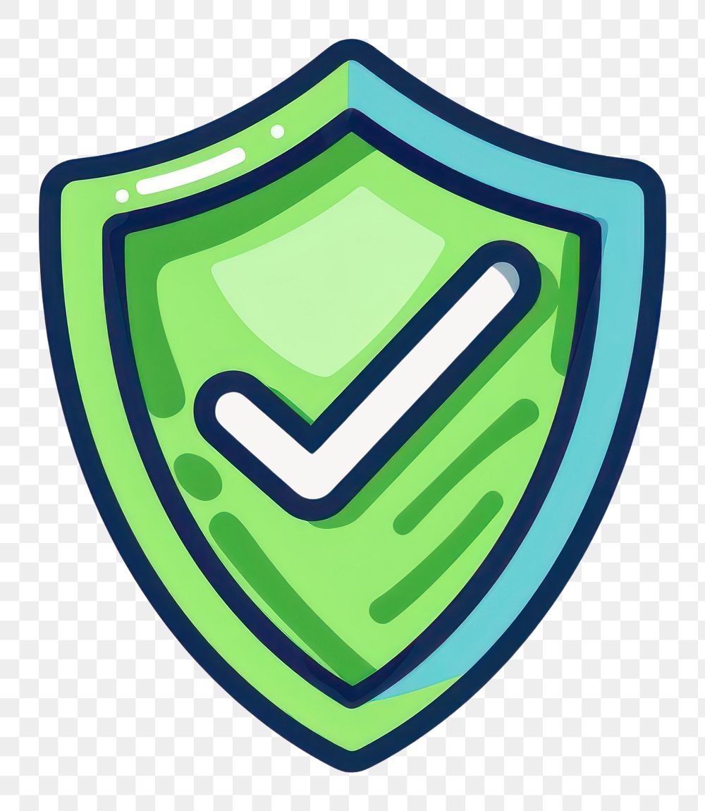 PNG  Secure shield with checkmark