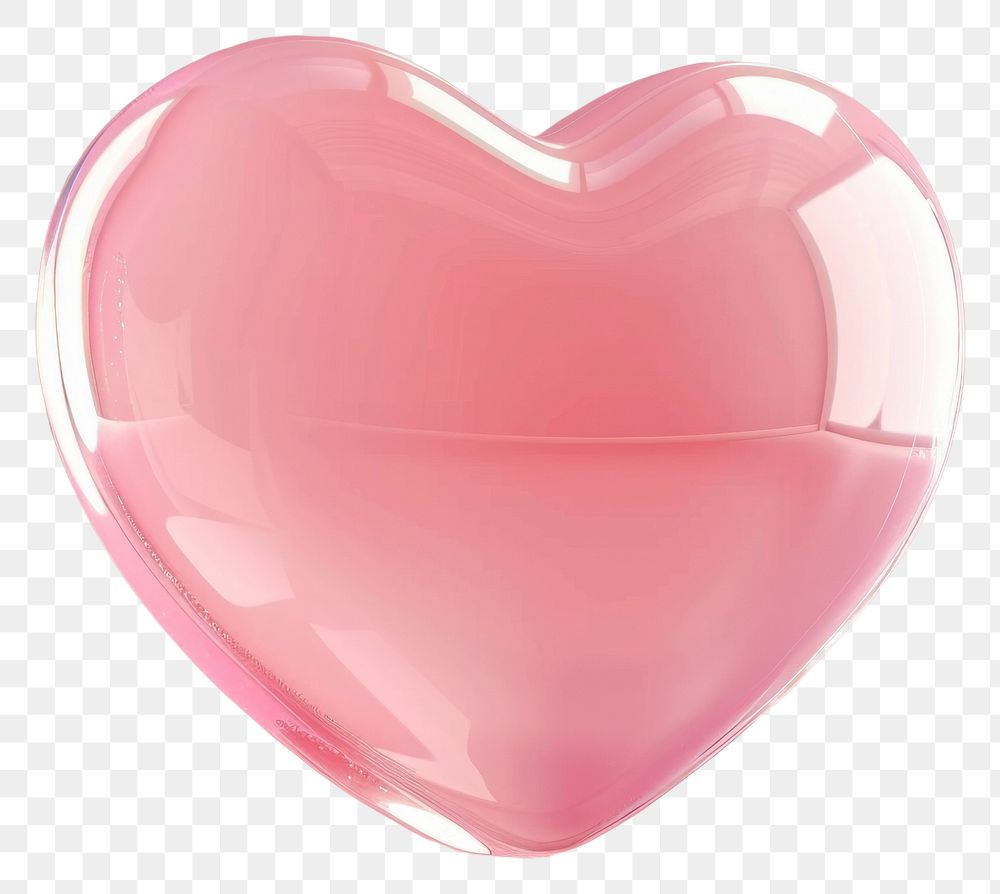 PNG Glossy pink heart illustration | Free PNG - rawpixel