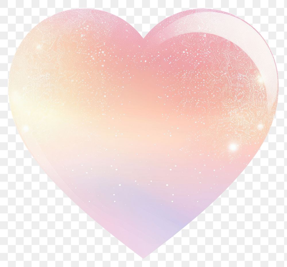 PNG  Pastel gradient heart illustration