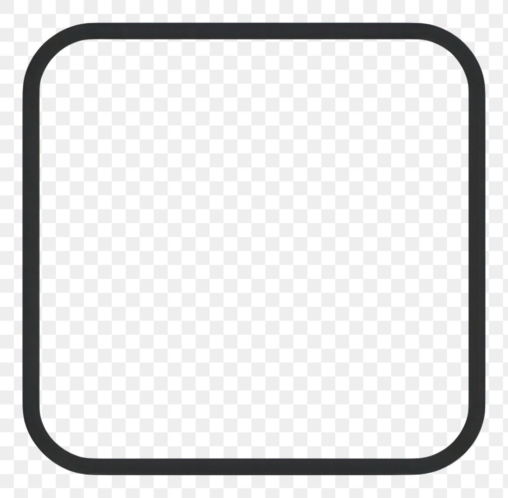 PNG Minimalist rounded square frame | Free PNG - rawpixel