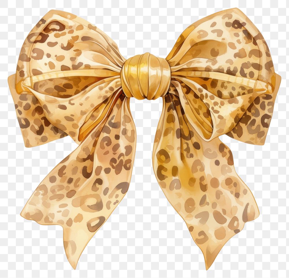 PNG Coquette leopard patterned tie accessories accessory.