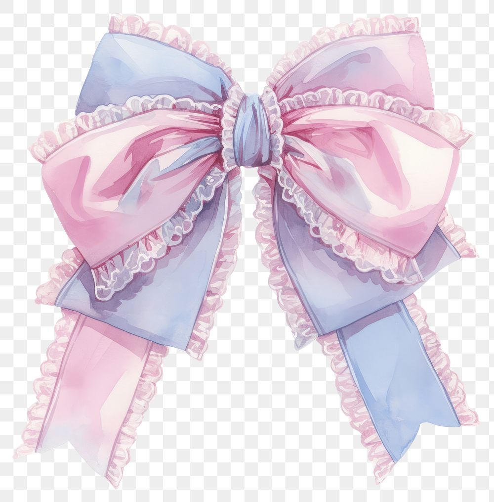 Elegant pastel ribbon bow | Free PNG - rawpixel