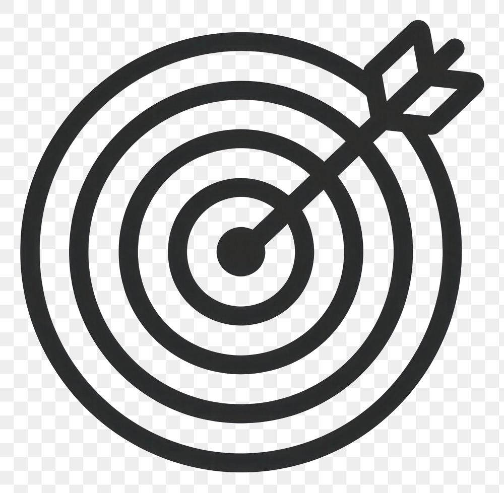 PNG  Target arrow success achievement icon