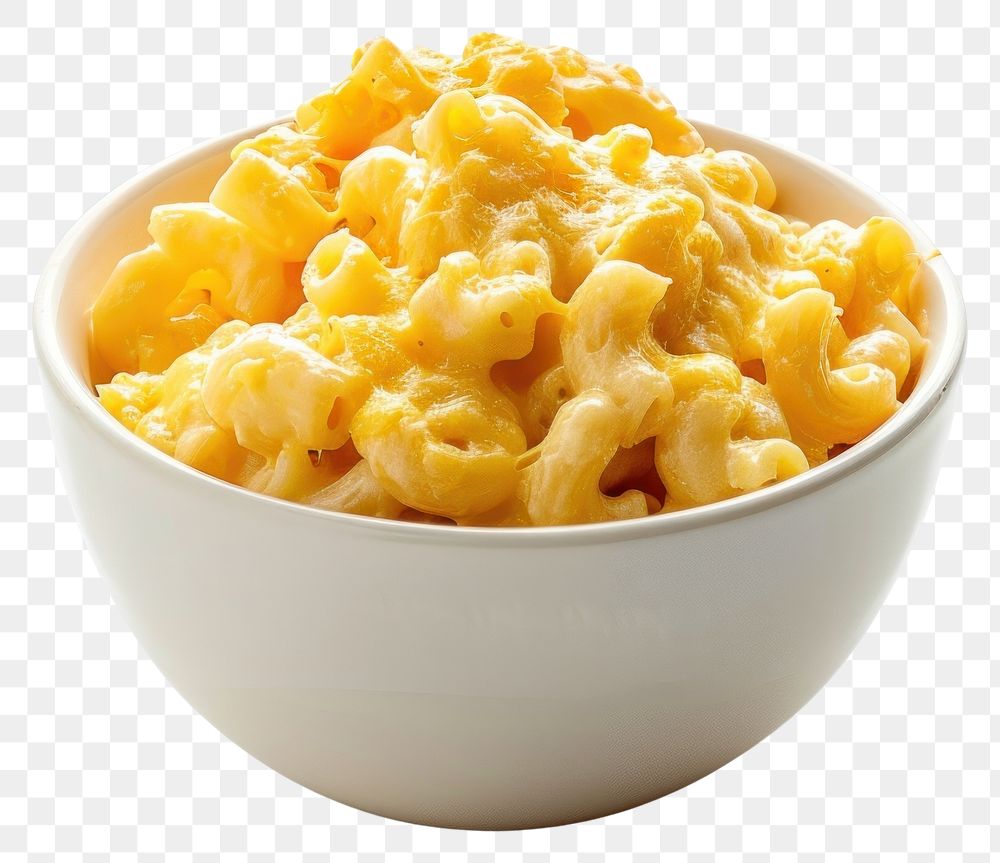 PNG Creamy macaroni and cheese bowl