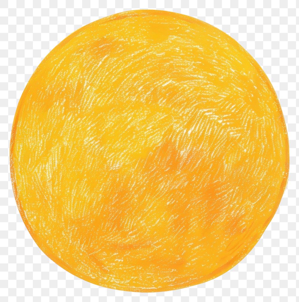 Bright, textured, yellow, round, sun