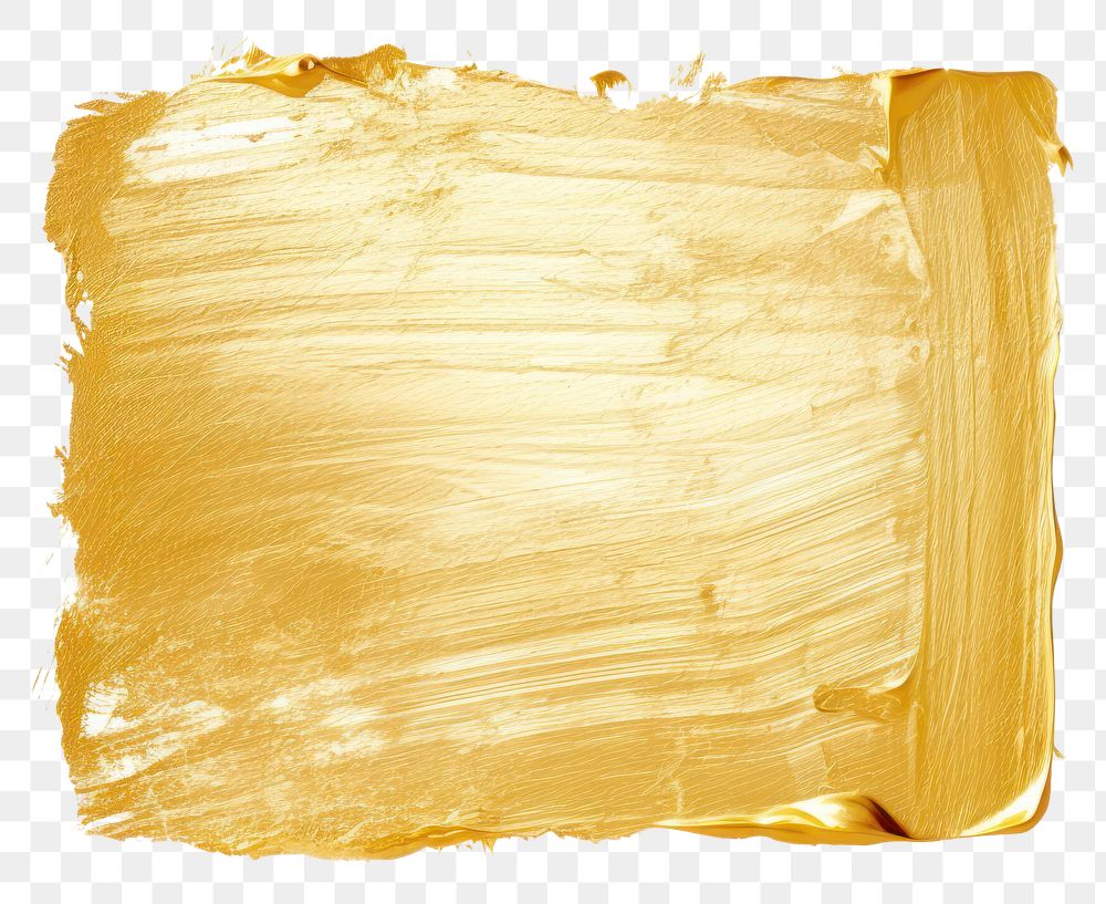 PNG Golden paint brush stroke texture