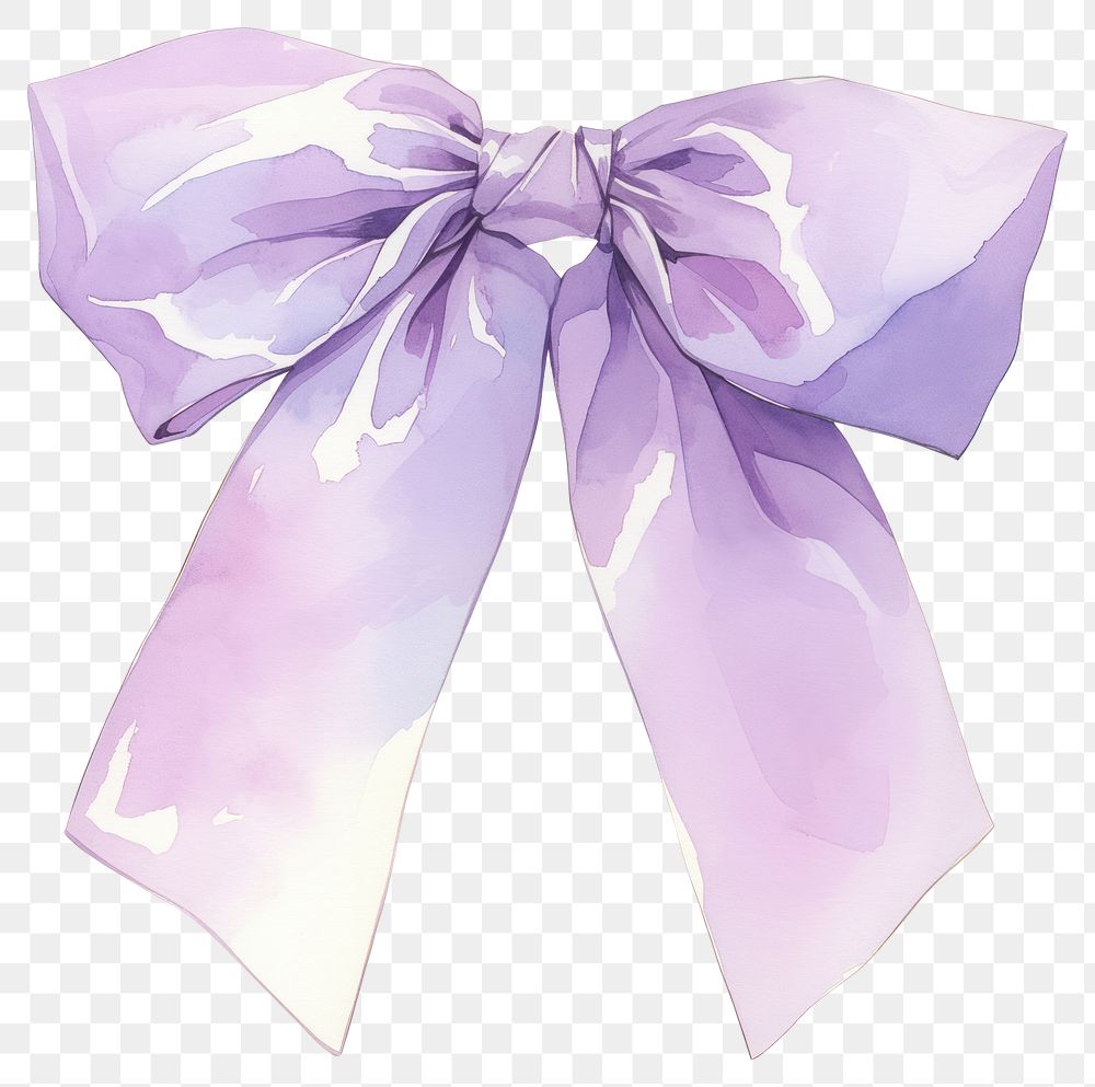 PNG Purple ribbon bow tie accessories accessory.