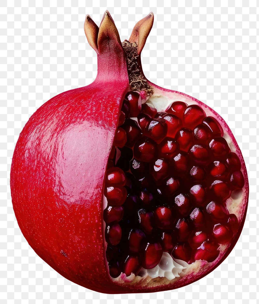 Photo of inside pomegranate fruit plant food.