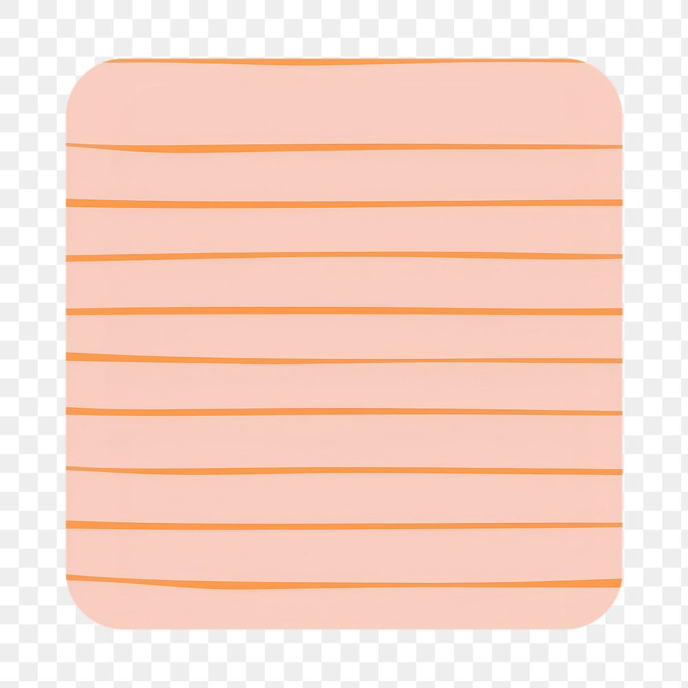 PNG Cute paper notes illustration, transparent background