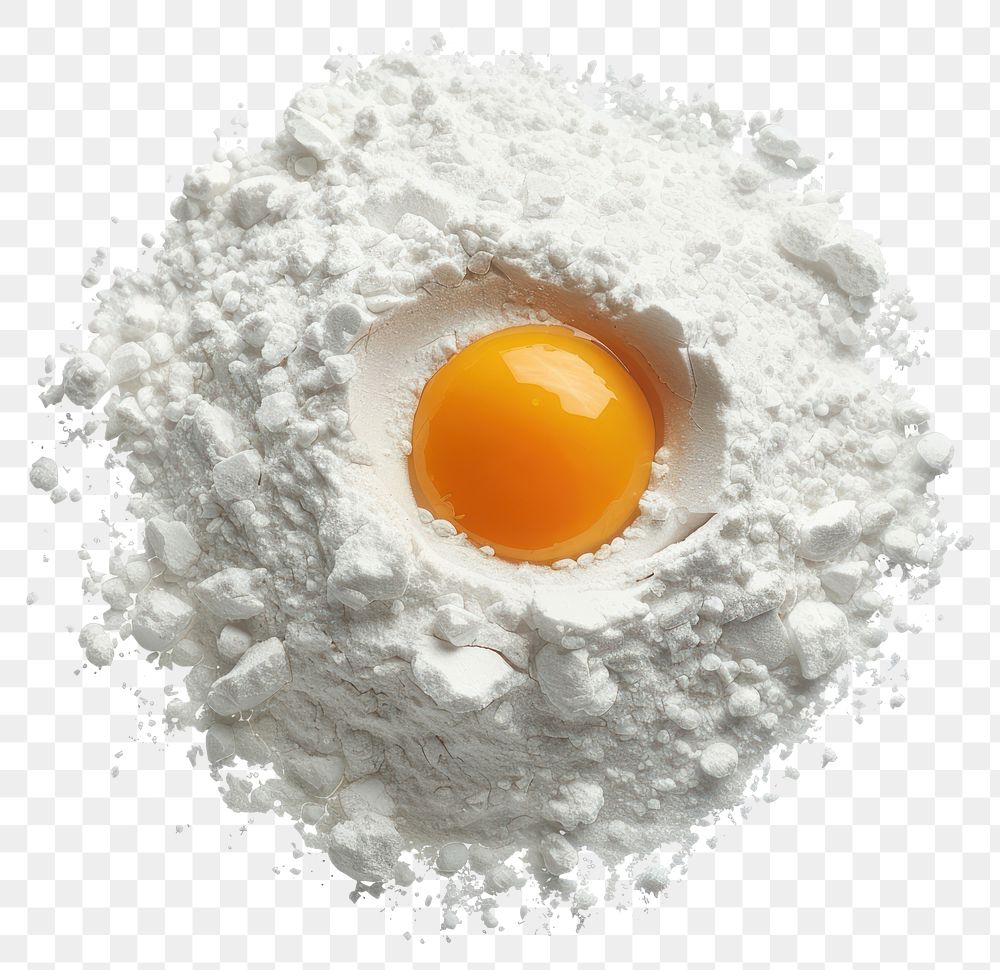 PNG Egg powder flour food.