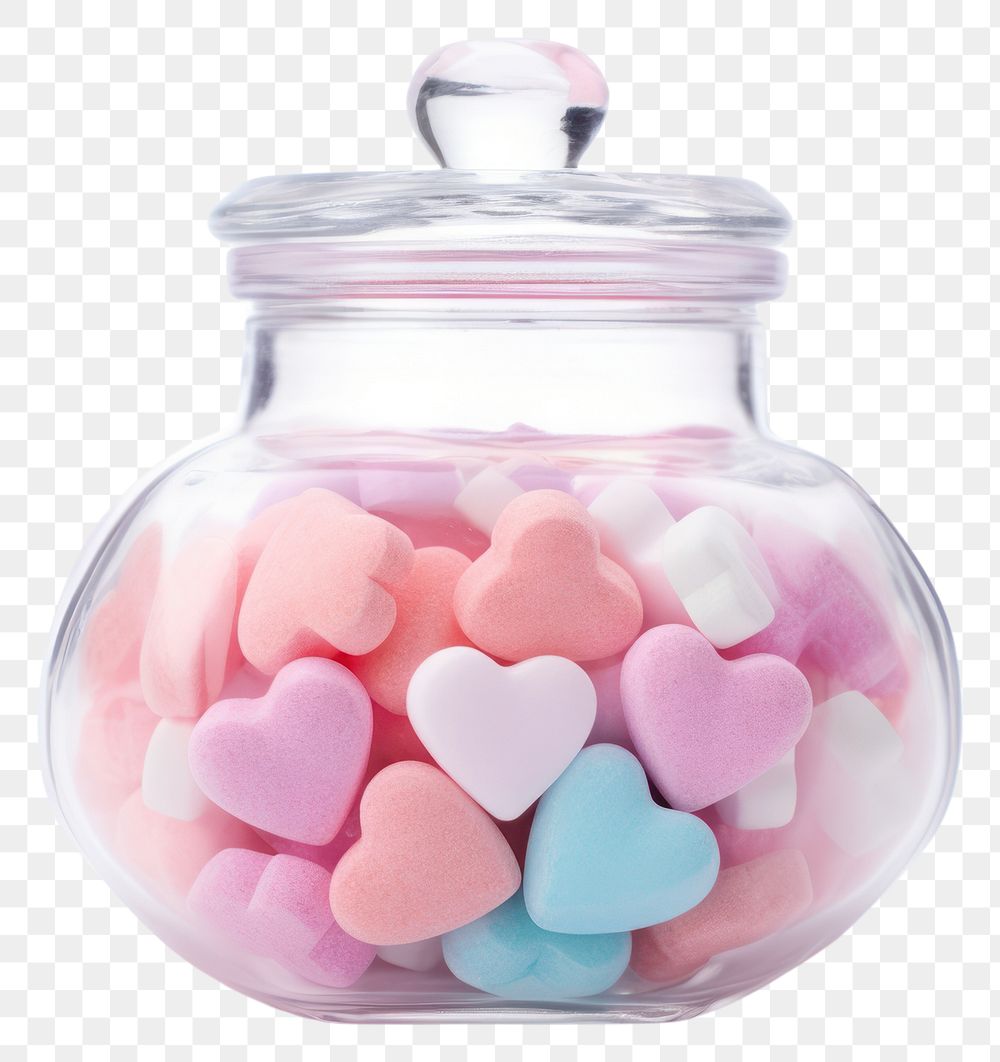 PNG Candy jar confectionery heart. 