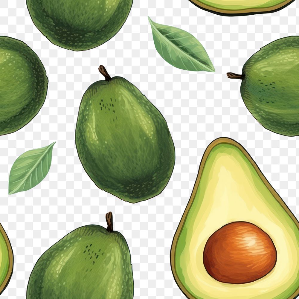 PNG Avocado backgrounds pattern fruit. 