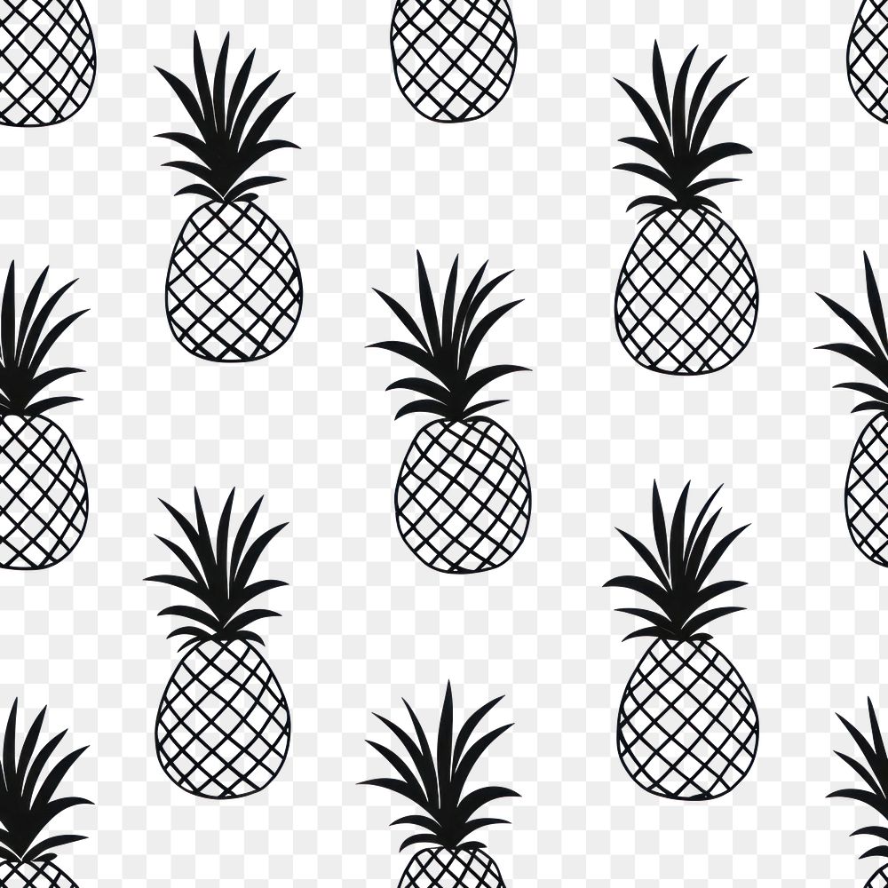 PNG Pineapple backgrounds pattern plant. 