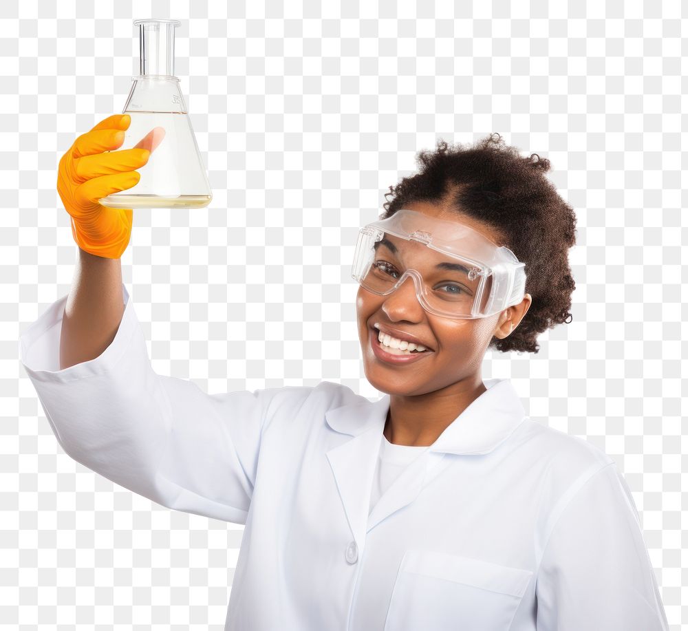 Female scientist smiling adult  