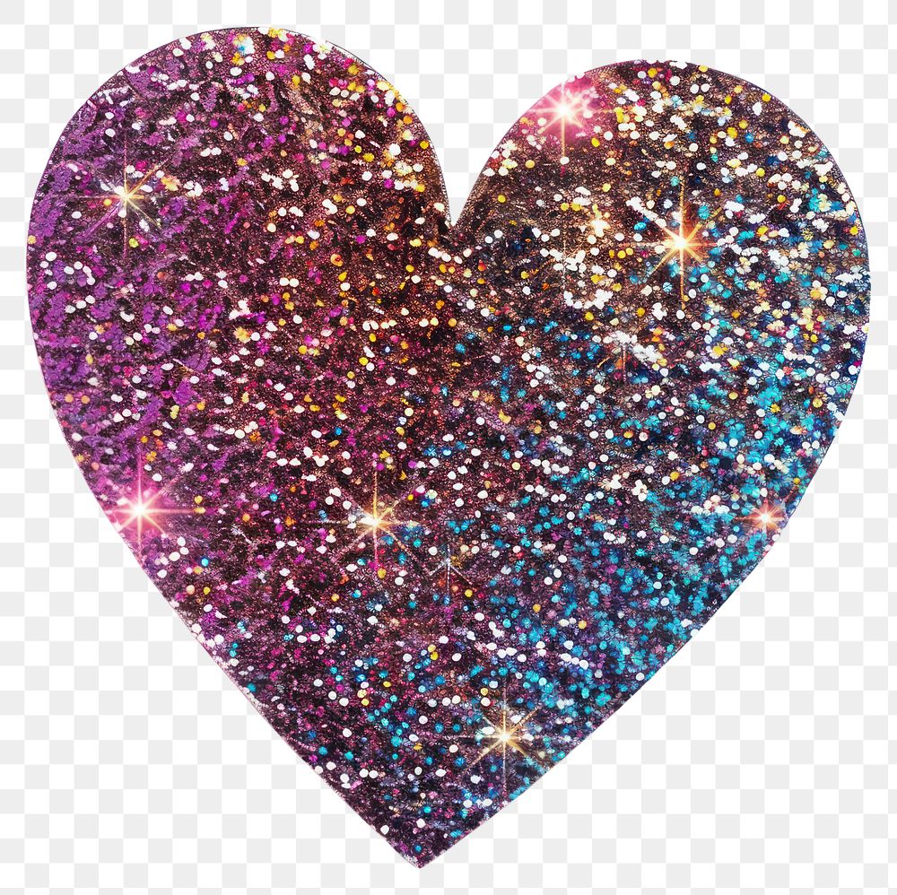 PNG Glitter heart accessories accessory jewelry.