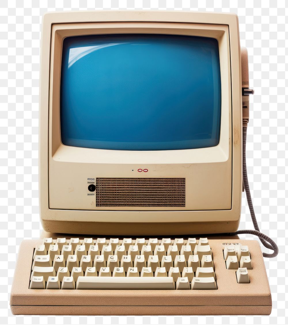 Png vintage computer keyboard display free png rawpixel