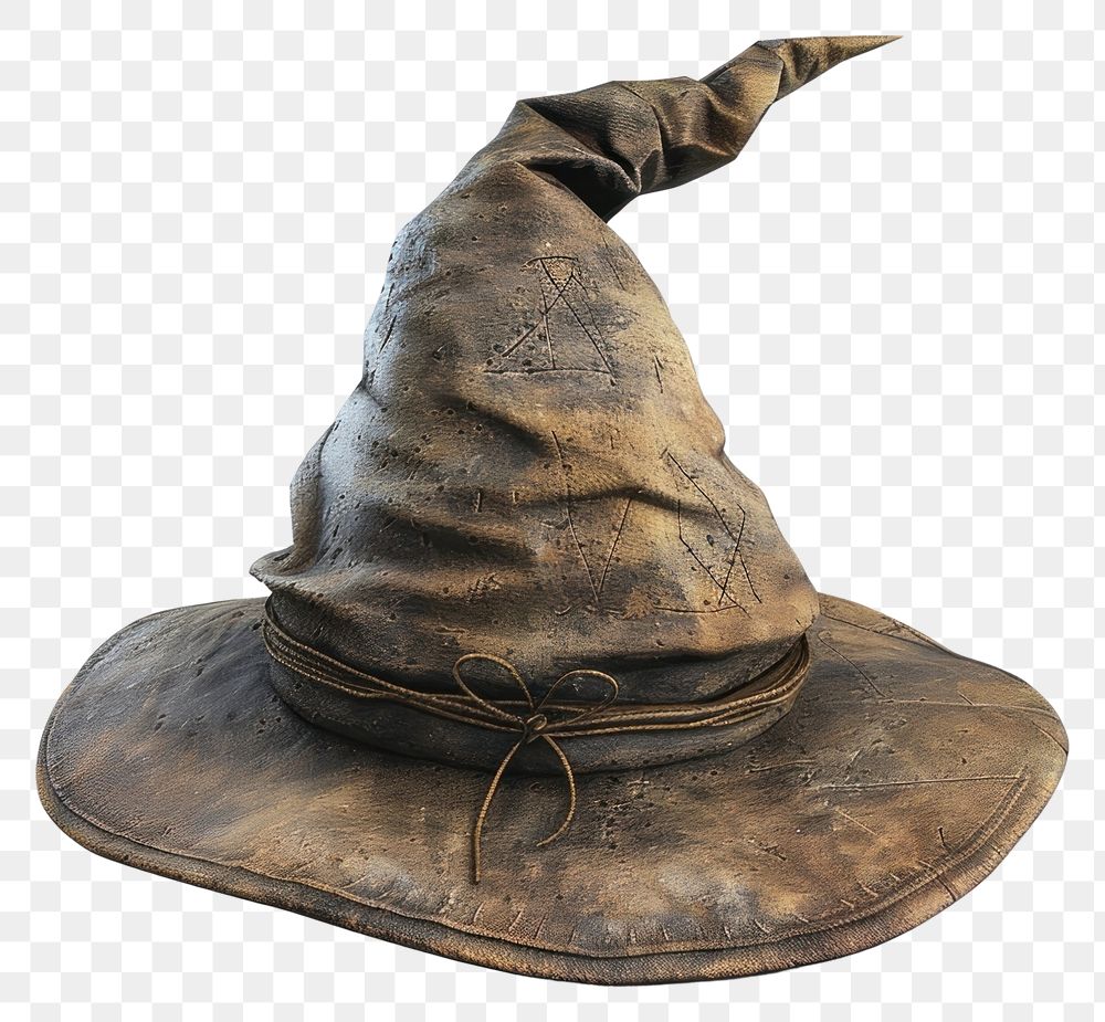 PNG Vintage wizard hat for cosplay