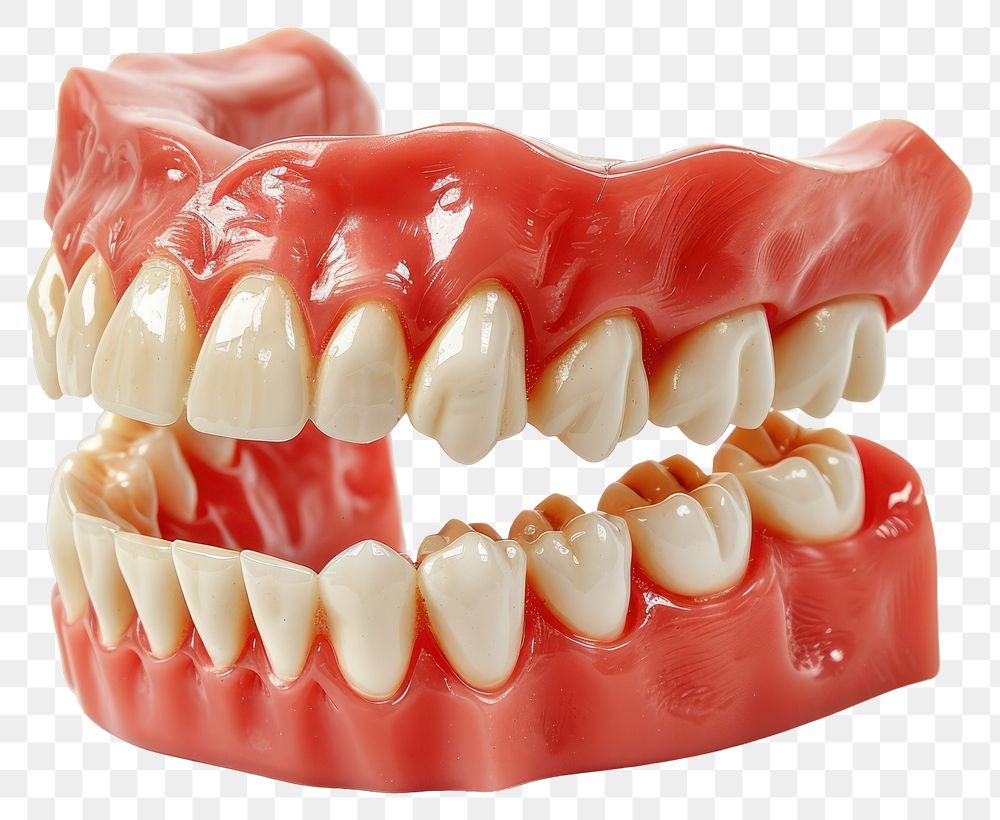 Dentist dental model dessert person mouth.