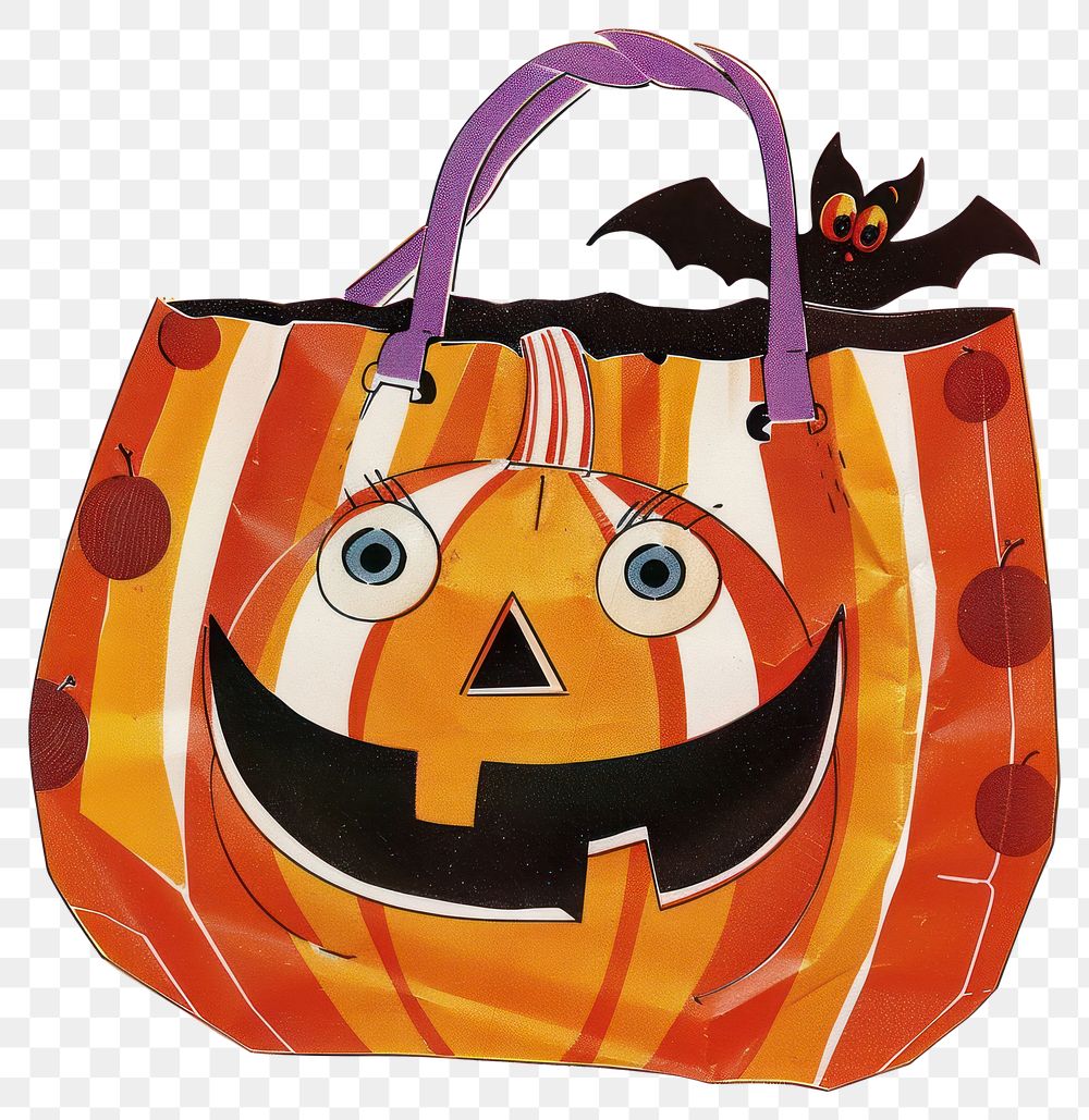 PNG Halloween candy bag toy halloween accessories ammunition.