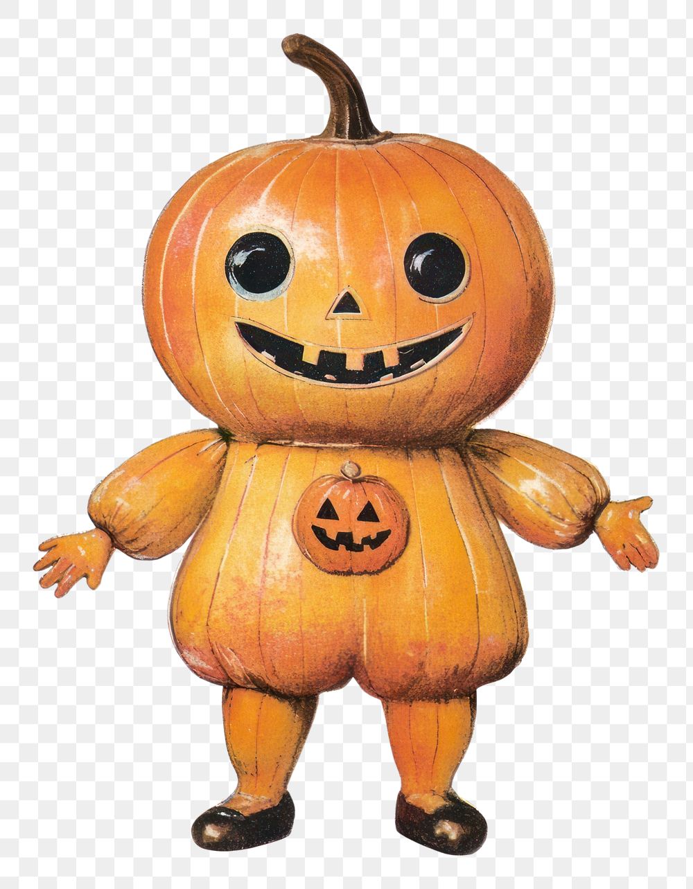 PNG One Halloween toy halloween pumpkin cute.