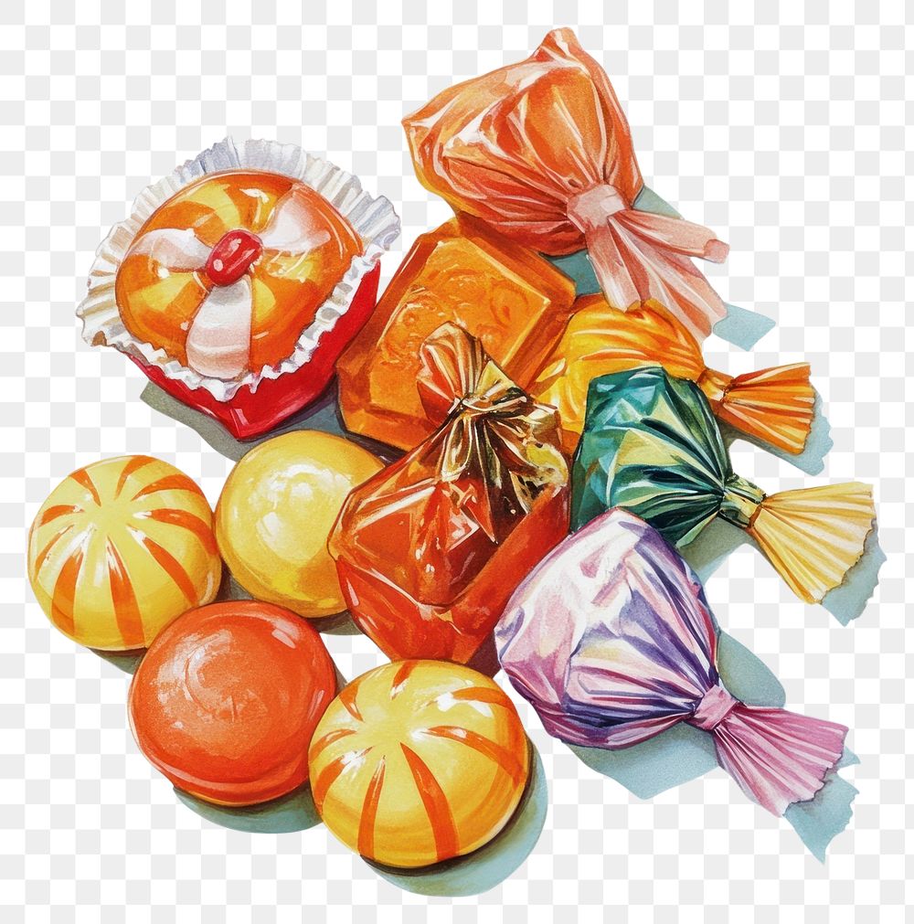 PNG Halloween candy candies art confectionery.