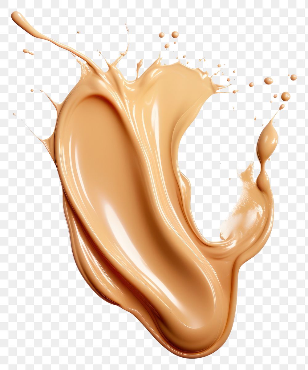 Liquid foundation splash background beverage cosmetic.