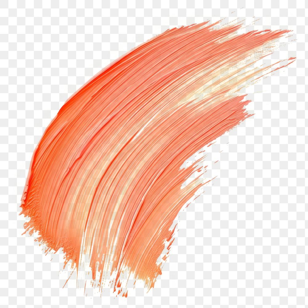 PNG Peach brush stroke backgrounds paint white background.