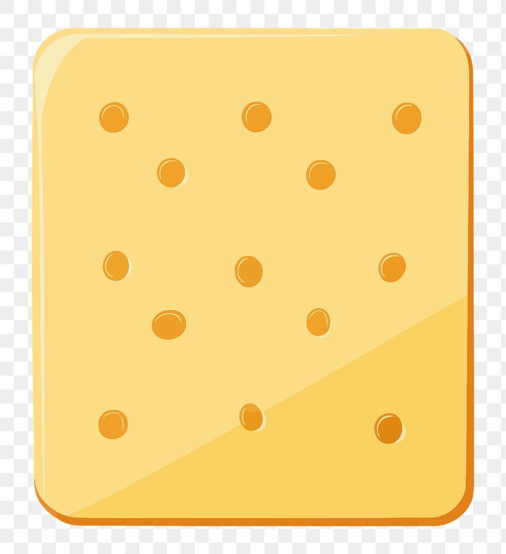 PNG Bread sticky notes illustration, transparent background