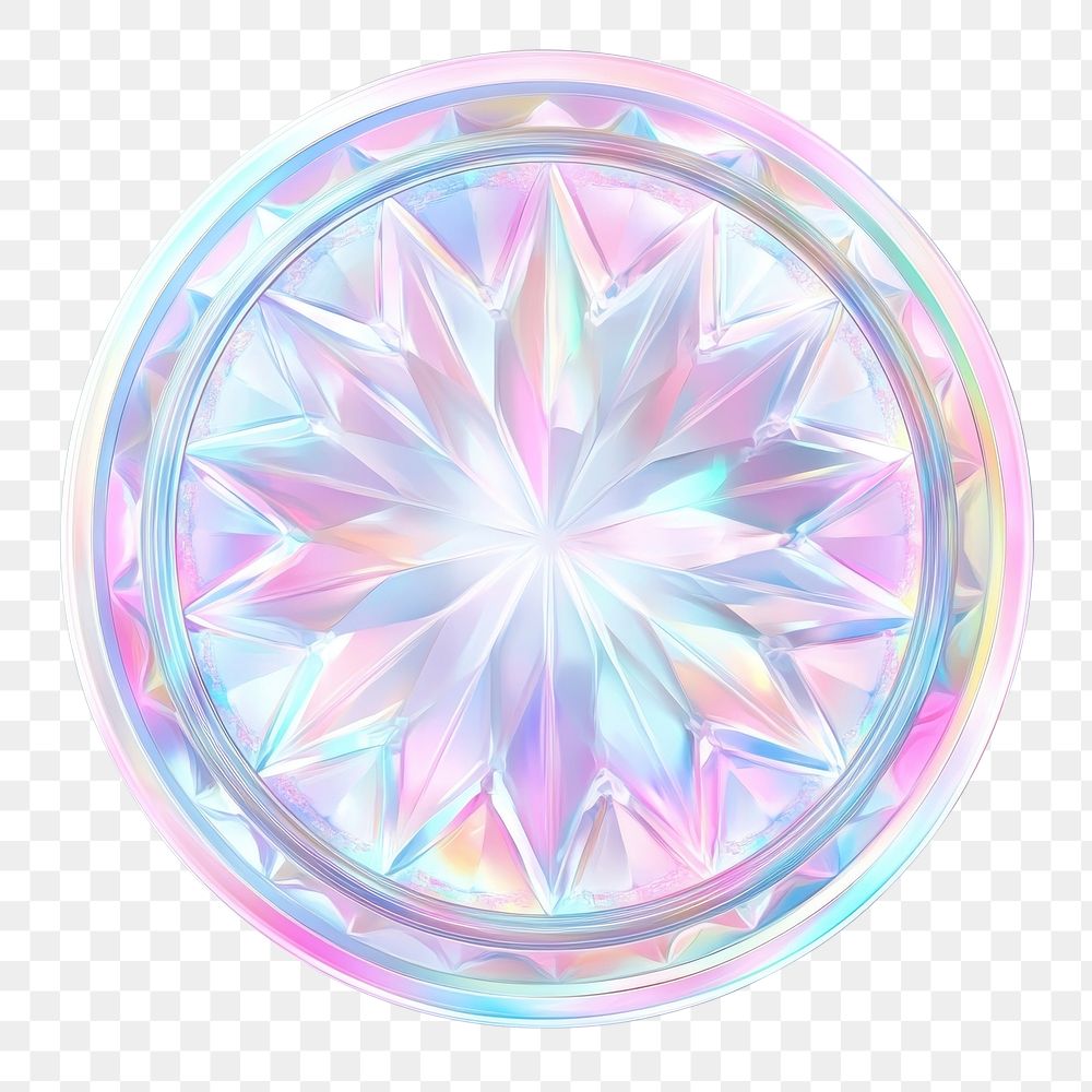 PNG  Magic circle crystal illustration digital.