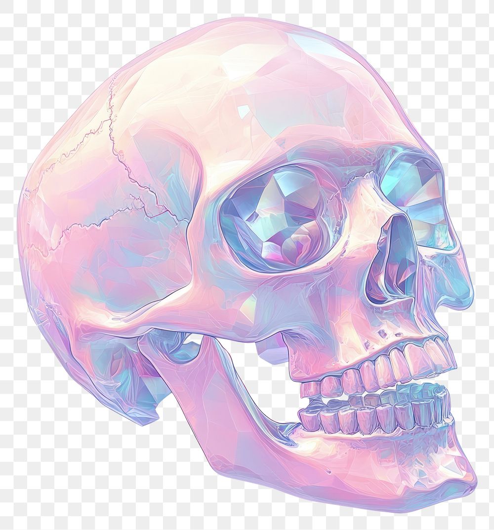 PNG  Skull and bones art illustration digital.