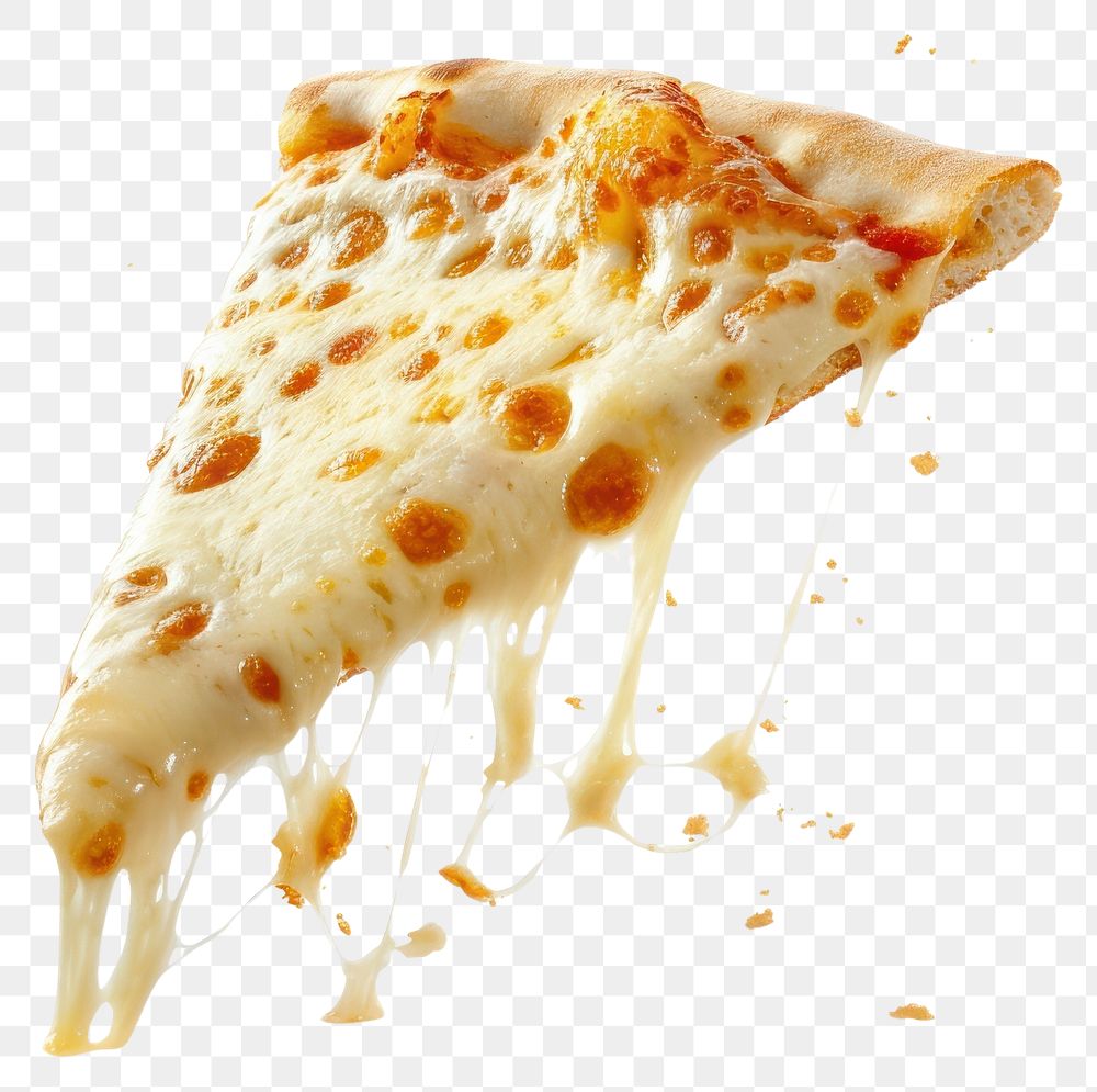 PNG Cheesy slice of delicious pizza