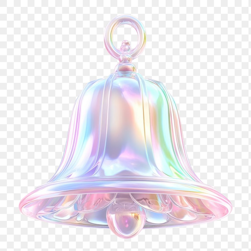 PNG  Wedding bell illustration digital art.