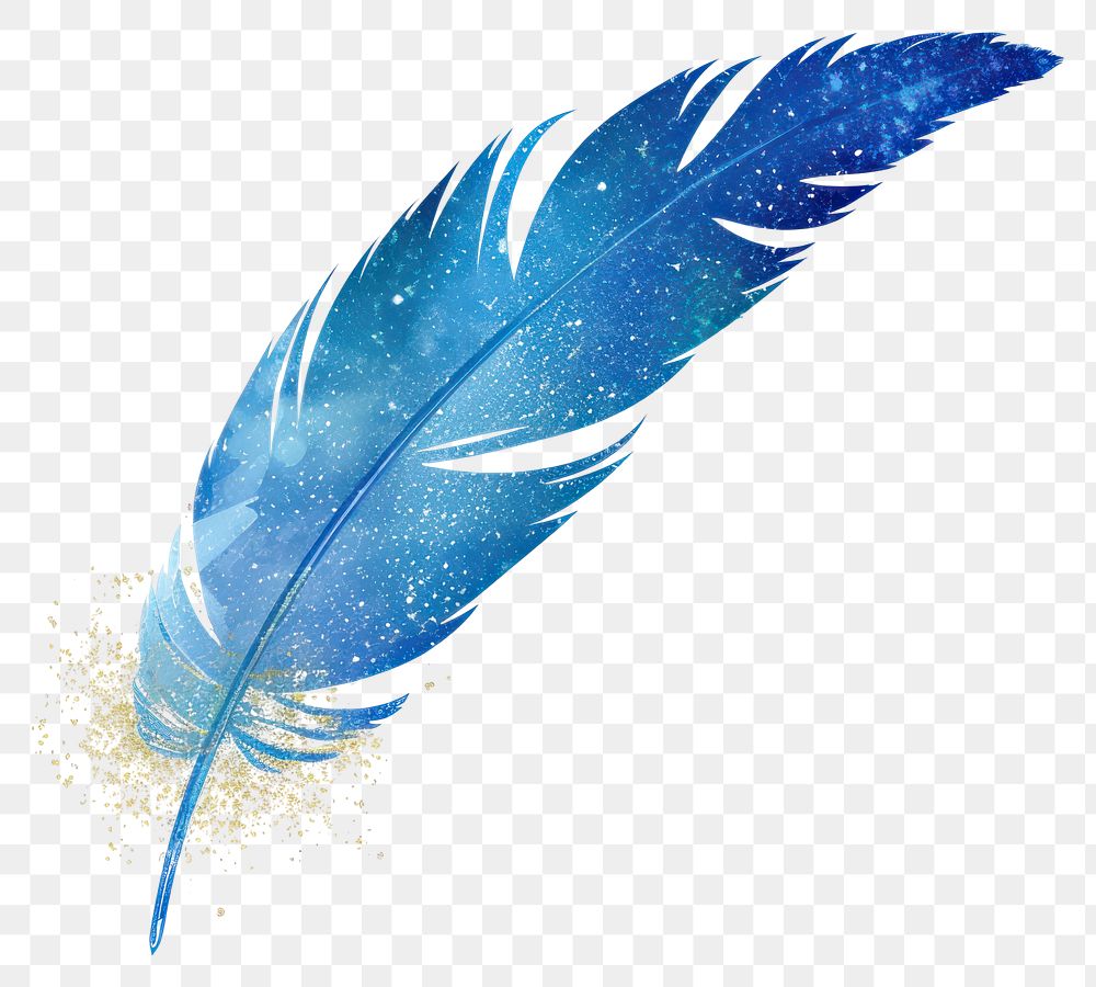 PNG Feather icon blue white | Free PNG - rawpixel