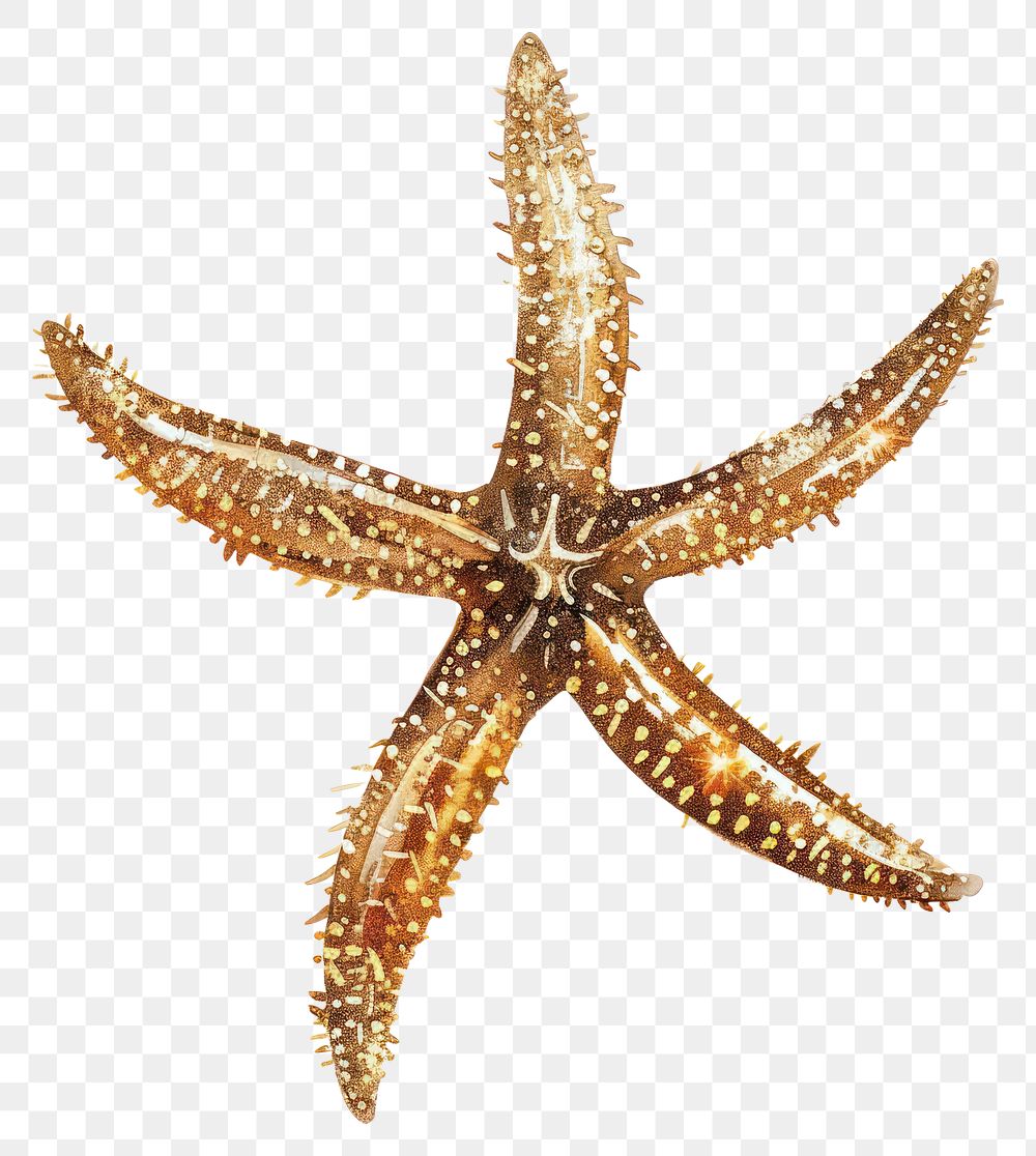 PNG A starfish invertebrate animal symbol.