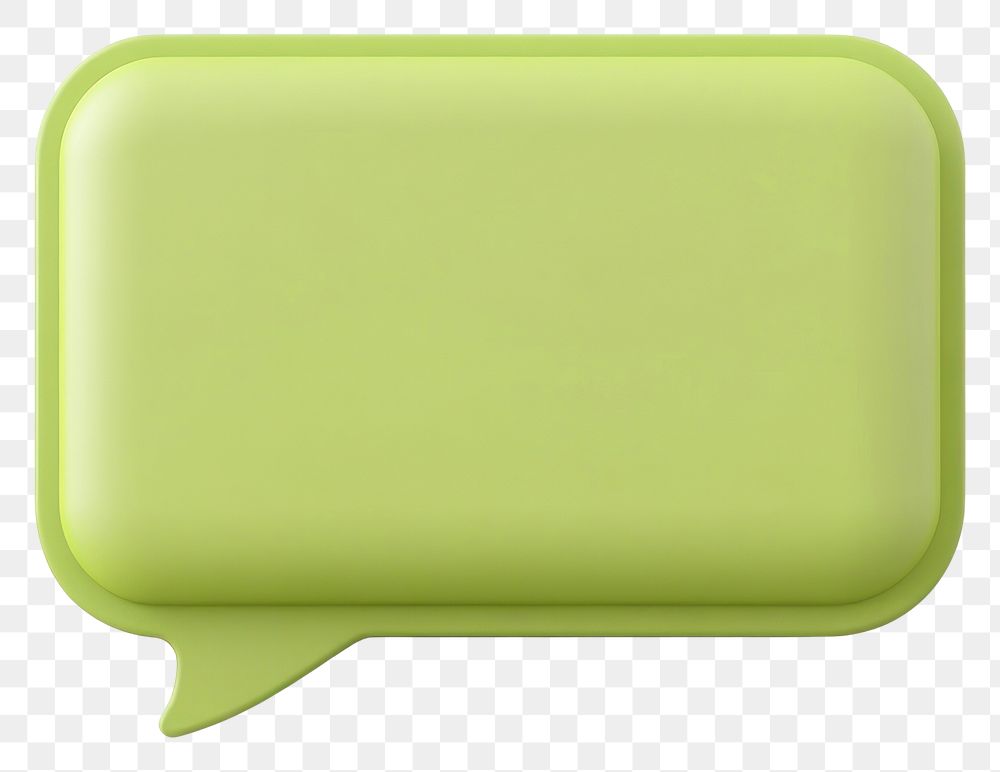 PNG Chartreuse-green Rectangle shape speech bubble communication.