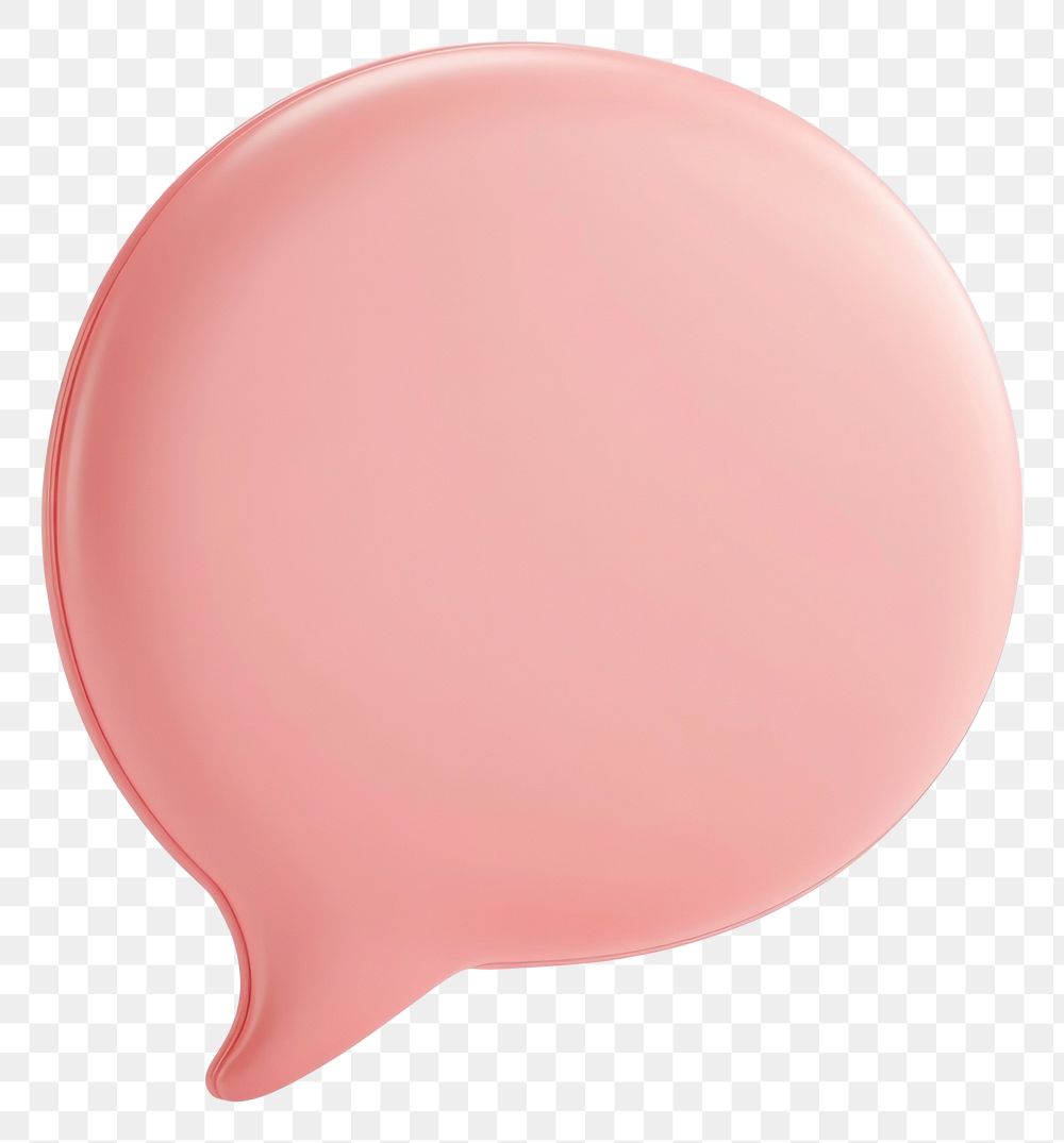 PNG Coral-pink illustration bubble speech.