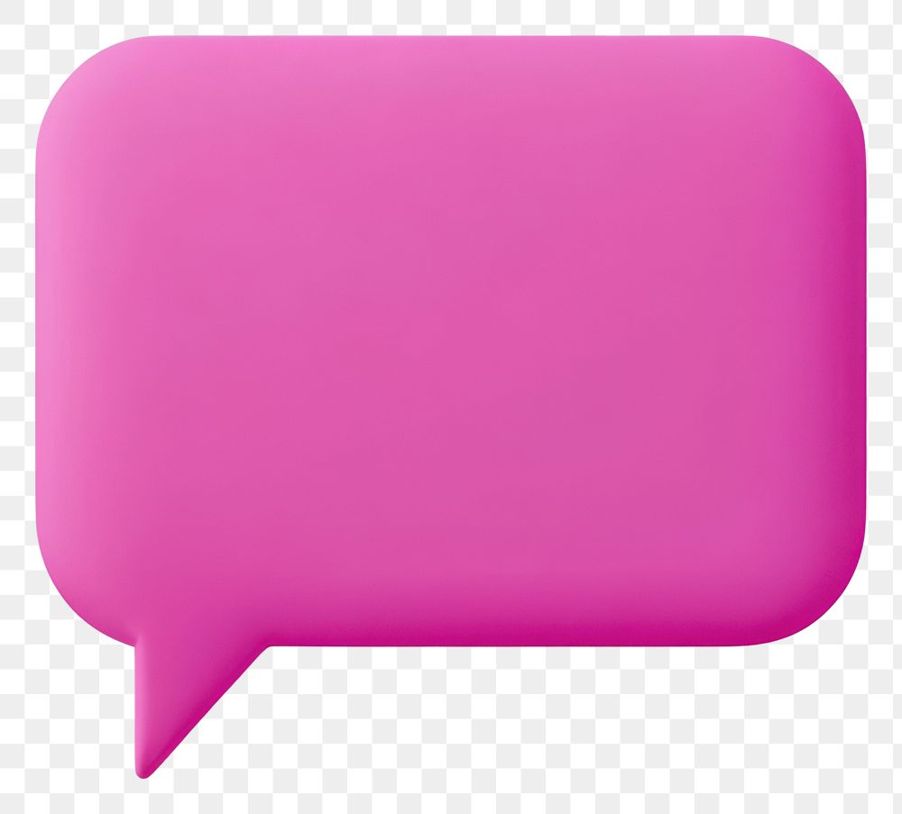 PNG Fuchsia-pink Rectangle shape illustration graphic bubble.