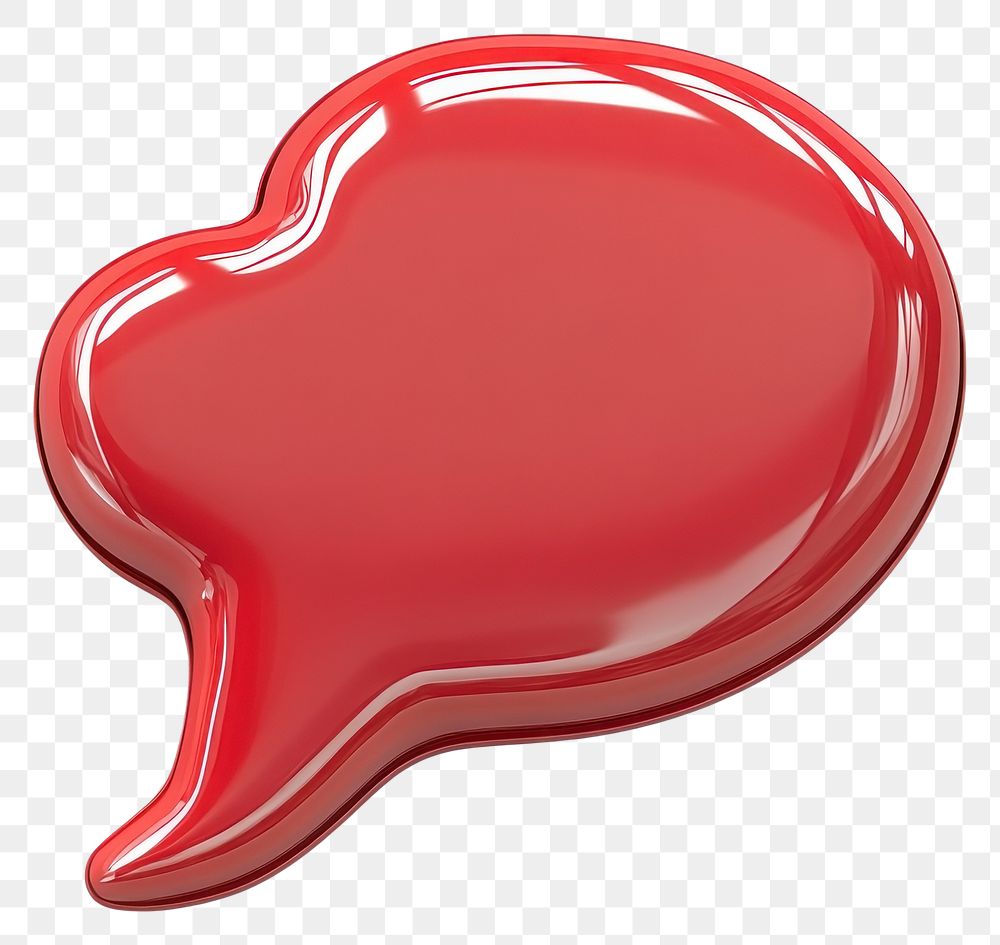 PNG Garnet-red thought bubble shape illustration graphic speech.