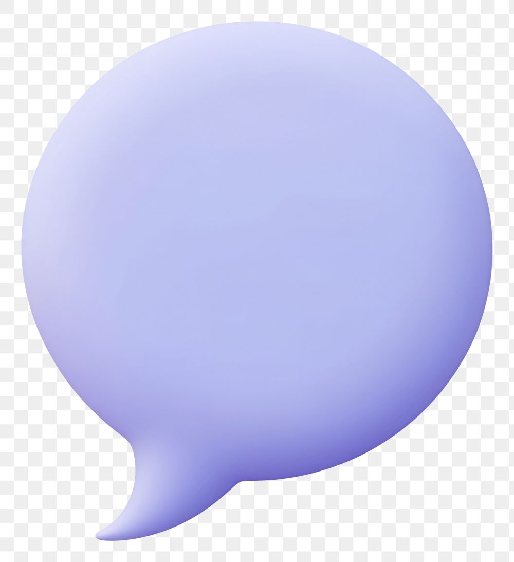 PNG Periwinkle-blue illustration bubble speech.