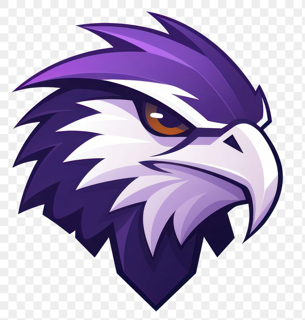 PNG Eagle animal purple design.