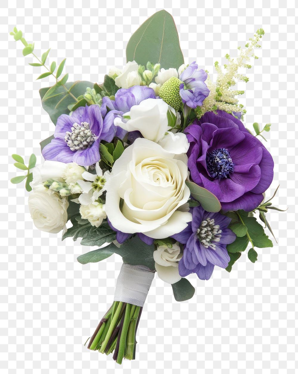 PNG Ladies Buttonhole Wedding Corsage flowers wedding purple.