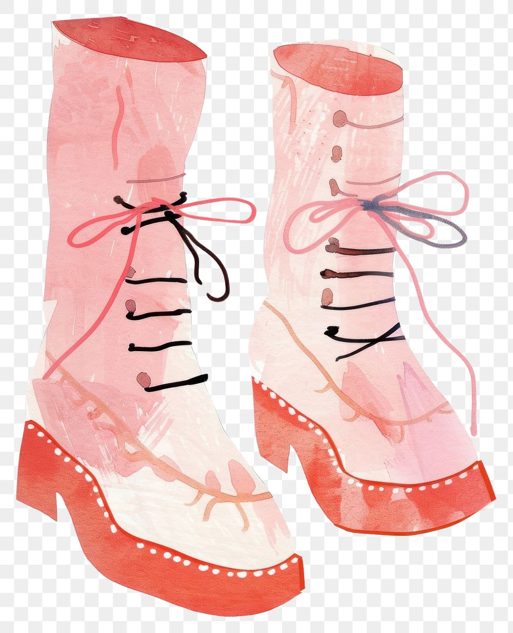 PNG Boots illustration footwear shoes.