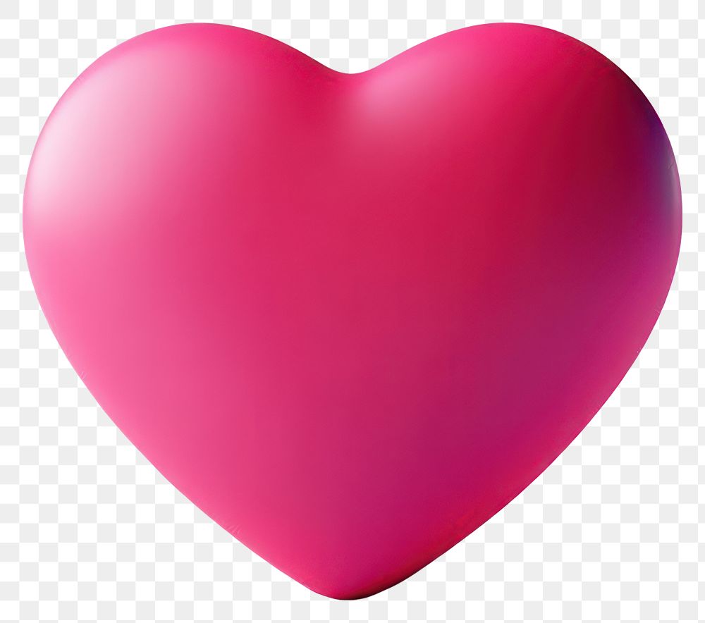 PNG Red pink heart icon illustration symbol valentine's.