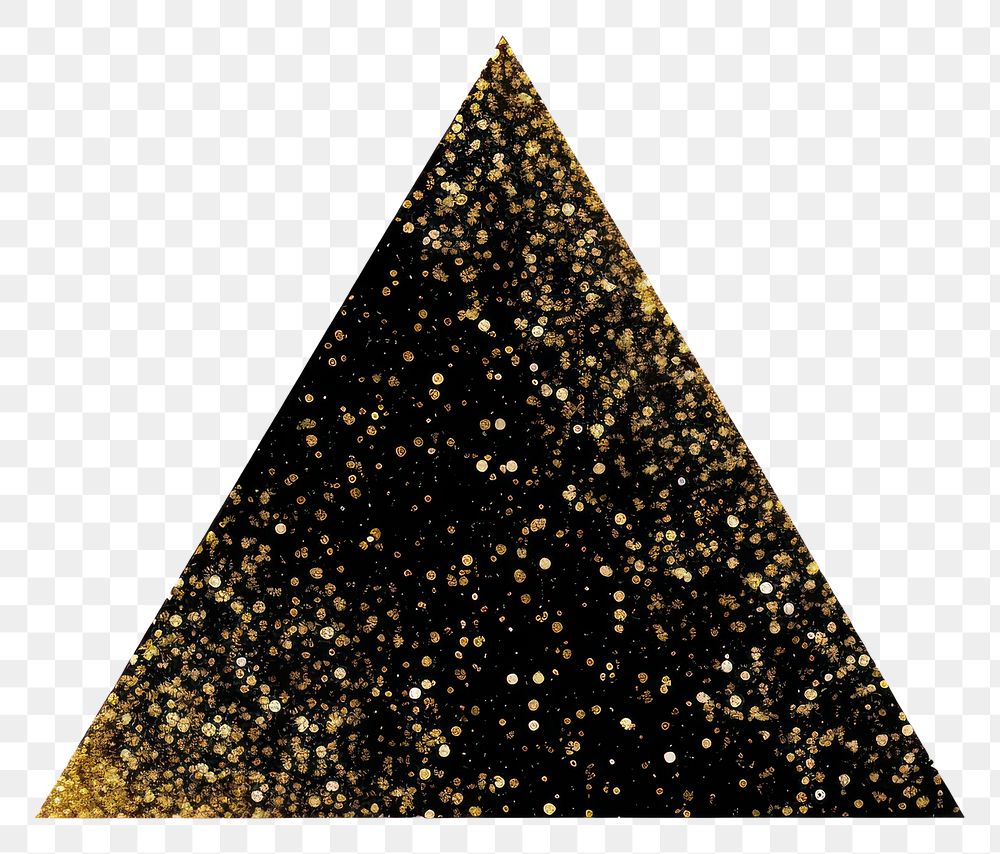 PNG Black triangle icon shape white background pyramid.