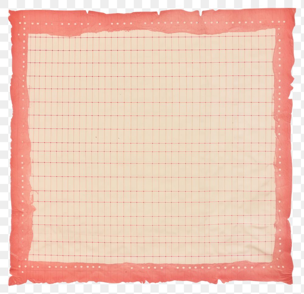 PNG Red grids ripped paper vintage style blackboard.