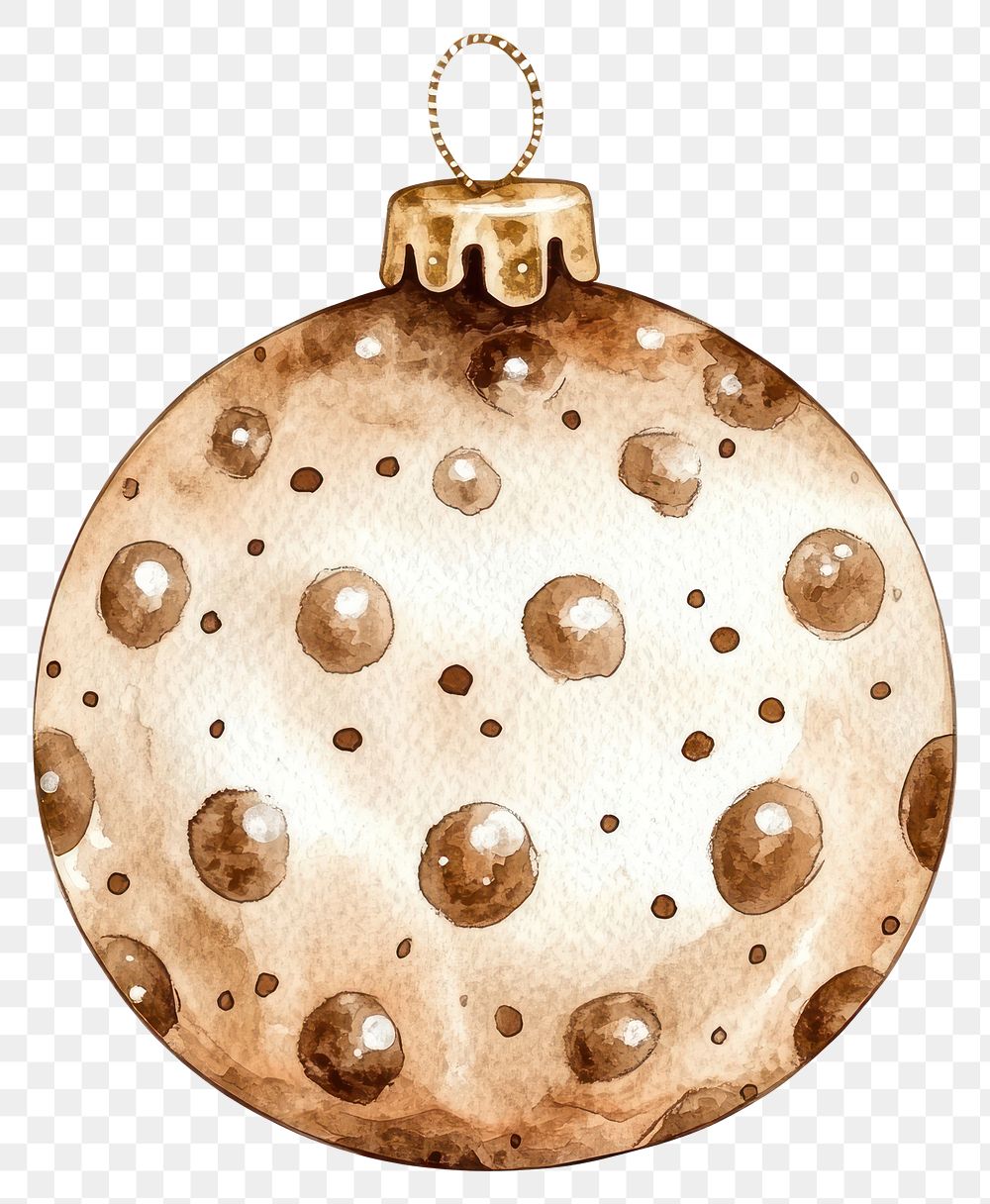 PNG Christmas Ornament illustration watercolor christmas.