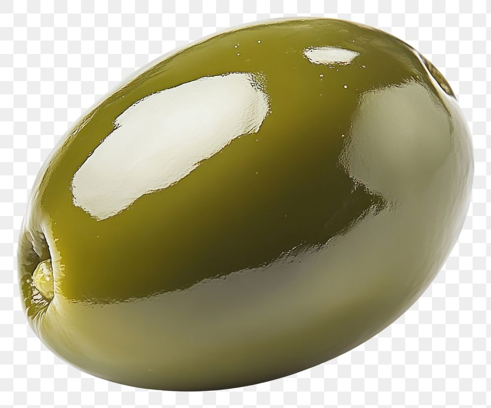 PNG Olive isolated produce surface.