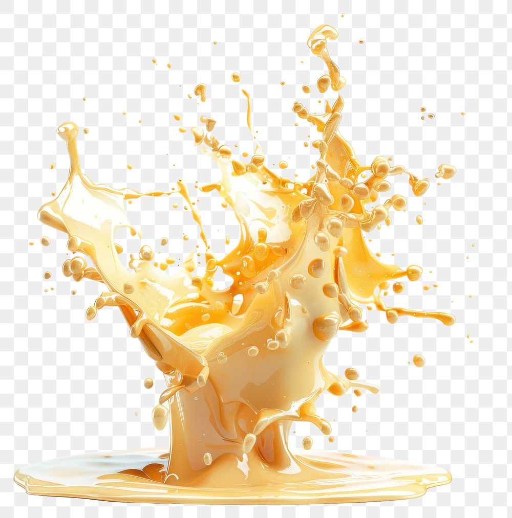 PNG Exploding frenfried cheese sauce food photography beverage.